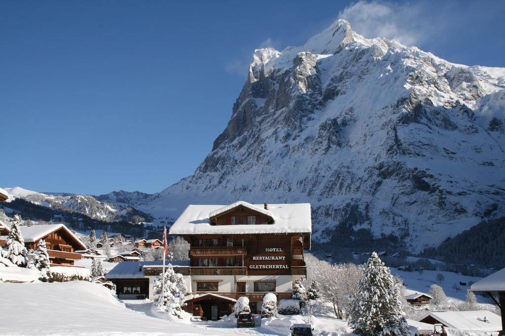 Hotel Gletschertal グリンデルヴァルト エクステリア 写真