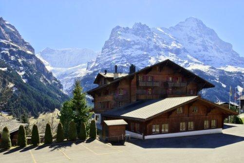 Hotel Gletschertal グリンデルヴァルト エクステリア 写真